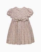 Carnation Floral Smocked Party Dress