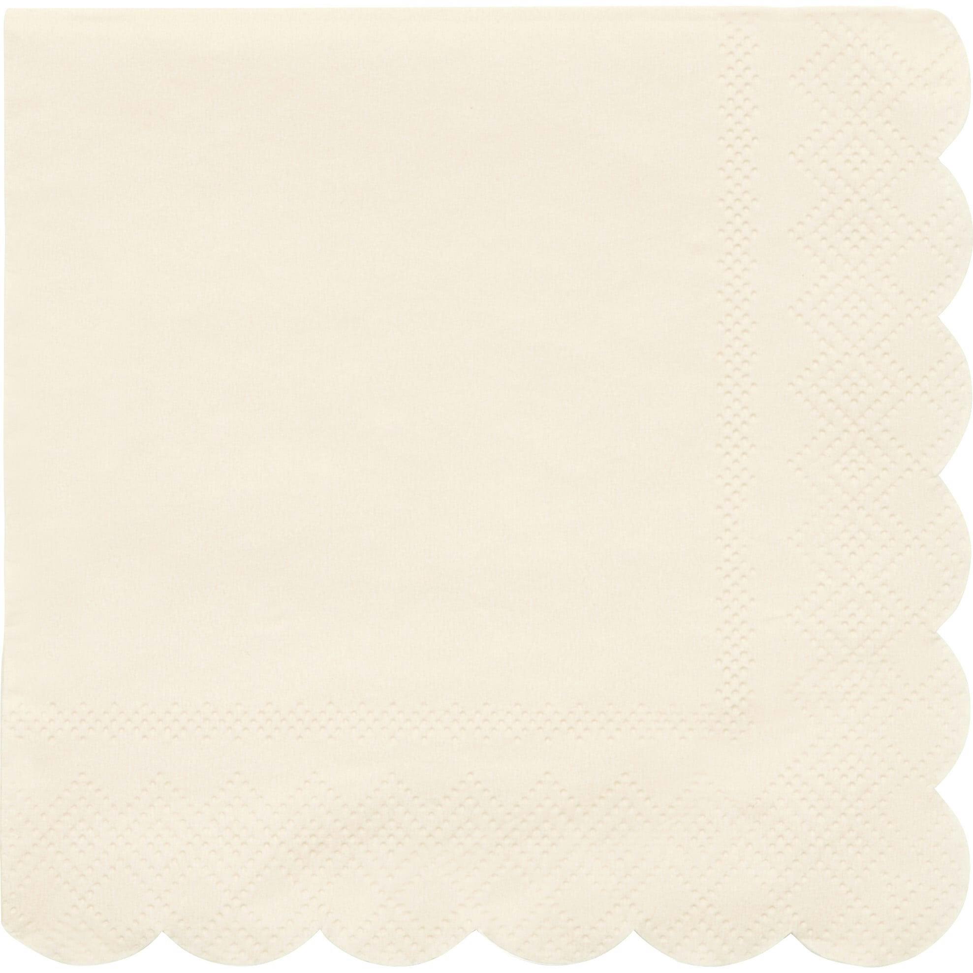 Cream Napkins