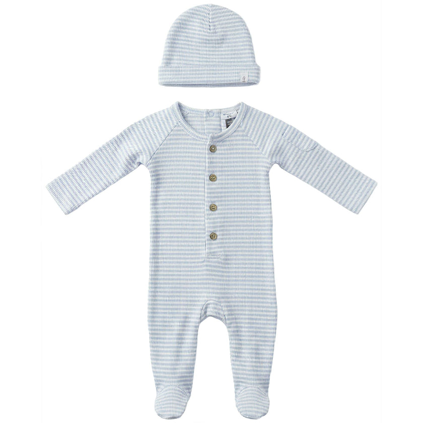 Stripe Rib Onesie Set