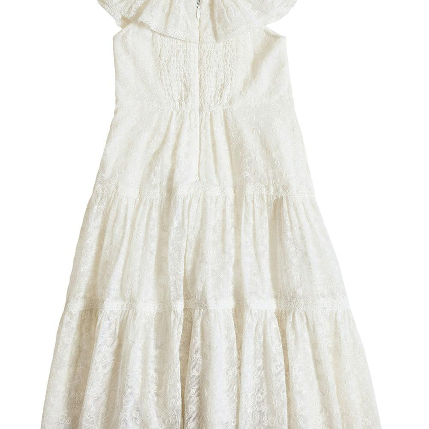 Mini Alaina Dress in Ivory