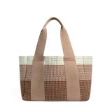 Wellington Cabana Tote, Knit Neutral Stripe
