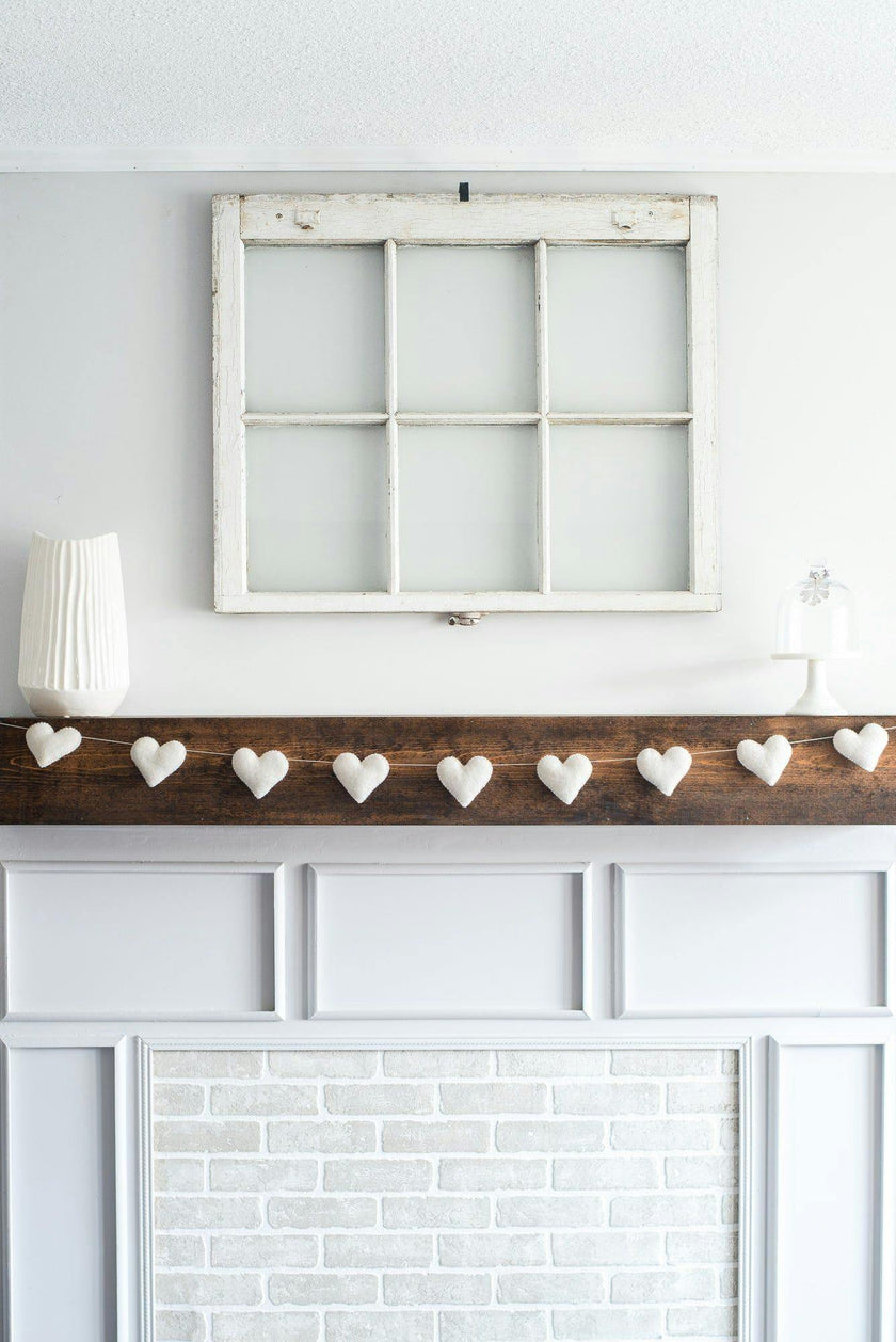 Heart Garland (White)