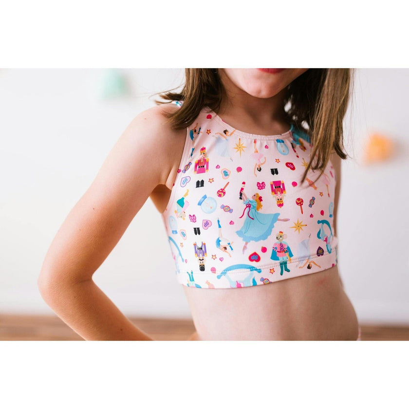 Nutcracker Bra Crop, Pink