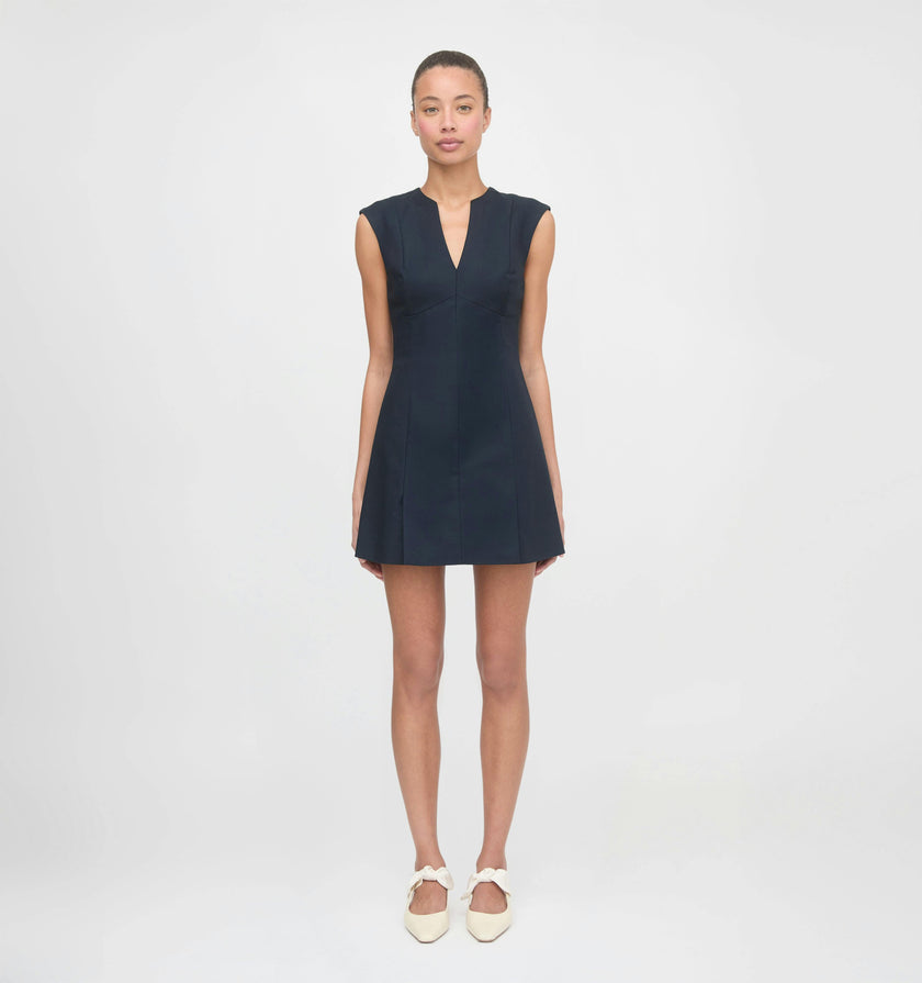The Holly Dress - Dark Navy