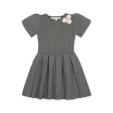 Organic Pleated Sweater Dress