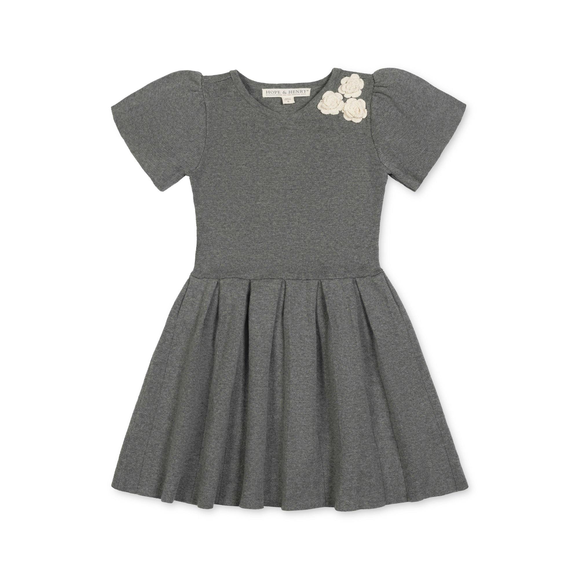 Organic Pleated Sweater Dress