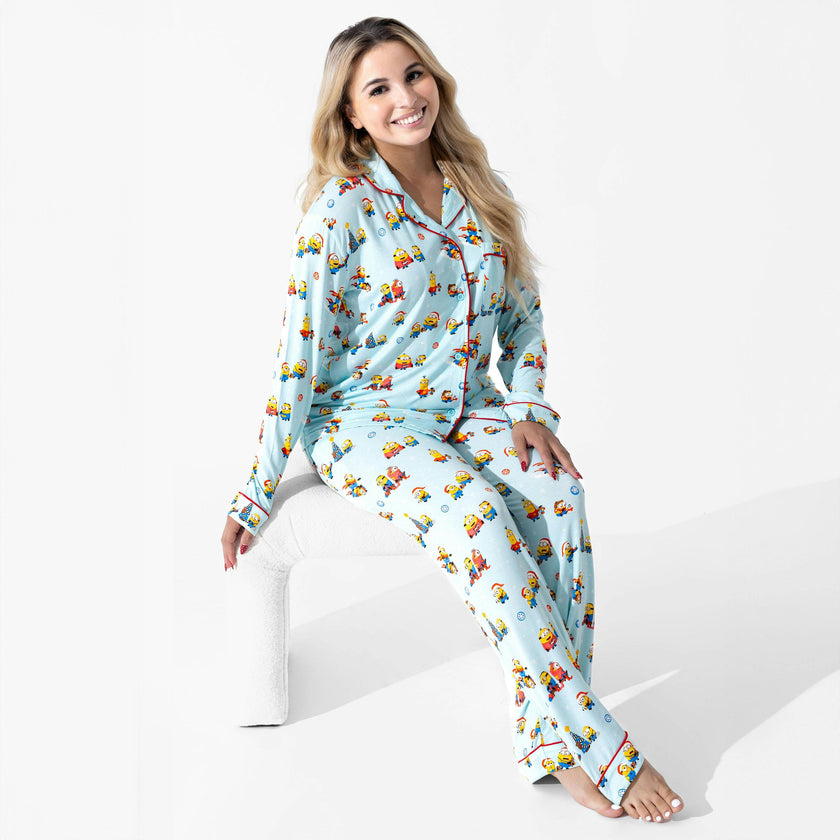 Merry Minions Holiday Bamboo Women's Pajama Set