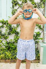 Swim Trunks - Blue Alligator Alley