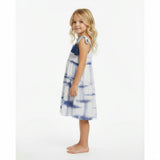 Bella Girls Shoulder Tie Sundress Navy Shibori, Navy Shibori
