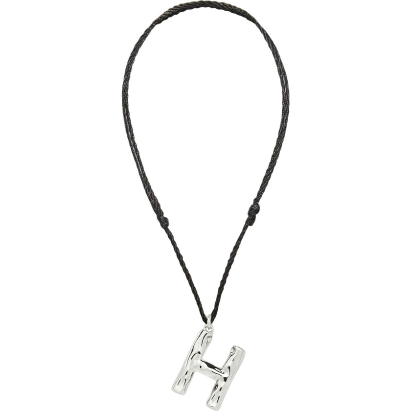 Grande Monogram Necklace in Silver