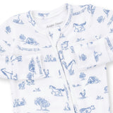 Farm Friends - 2 Way Zipper Footie