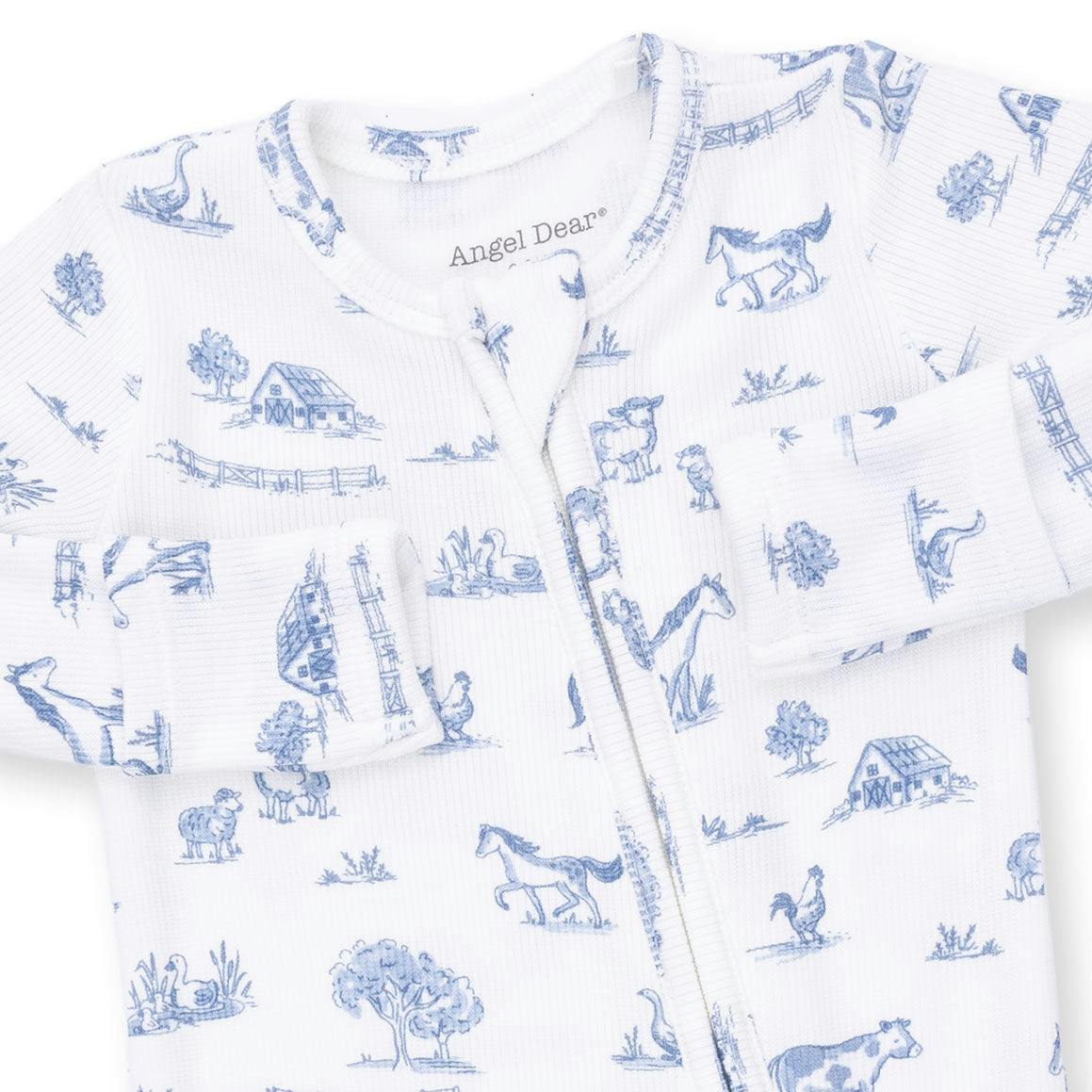 Farm Friends - 2 Way Zipper Footie