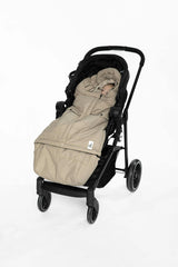 Evolutive Footmuff For Car Seats and Strollers Taupe