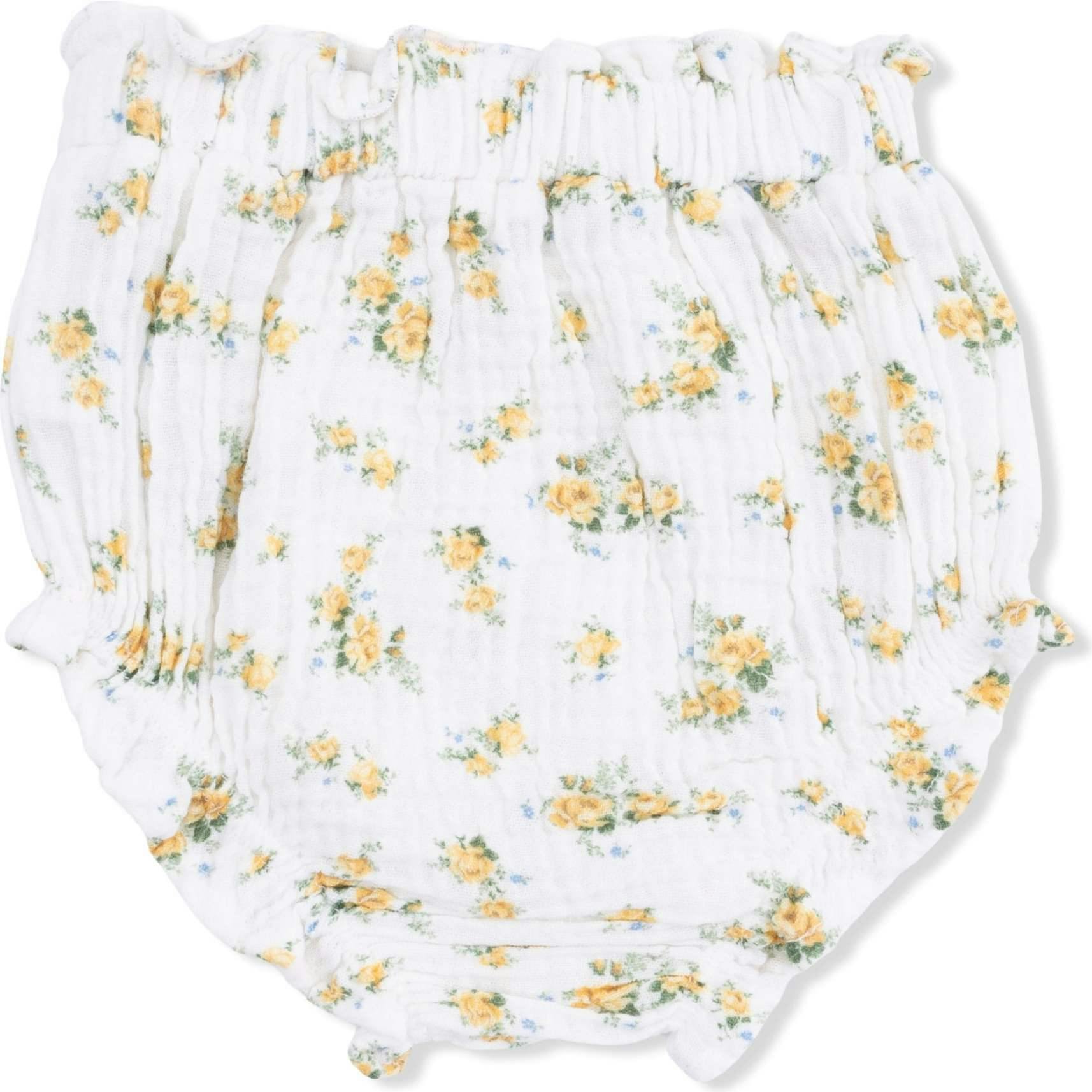 Sunshine Roses - Pinafore and High Waisted Bloomer