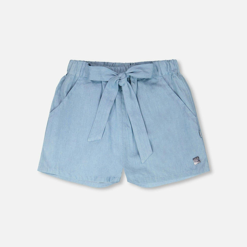 Chambray Shorts