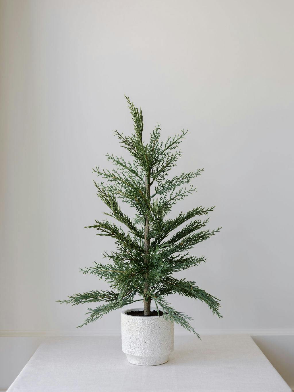 2' Faux Cedar Tree, Set of 2