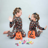 Sweet & Spooky Two Piece Halloween PJ Set