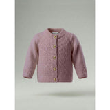 The Aspen Cashmere Baby Cardigan | Rose