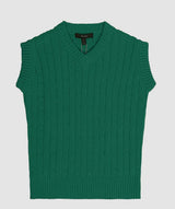 Darby Cable Knit Vest