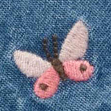 Denim Embroidered Dress Ladybird Broderie