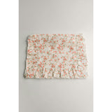 Briar Rose Timeless Floral Ruffle Zipper Pouch