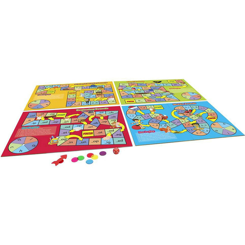 Phonics Board Games Set