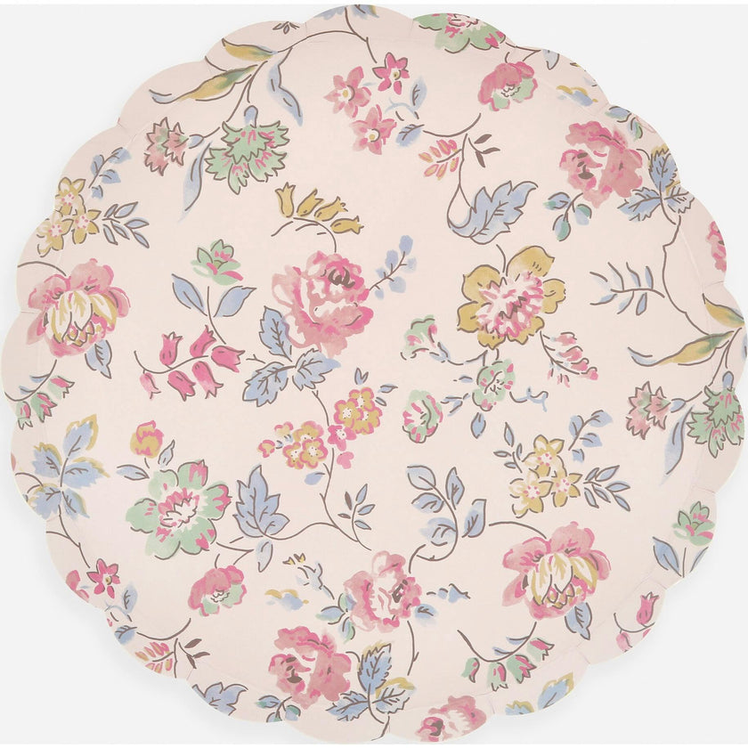 Pink Chintz Side Plates