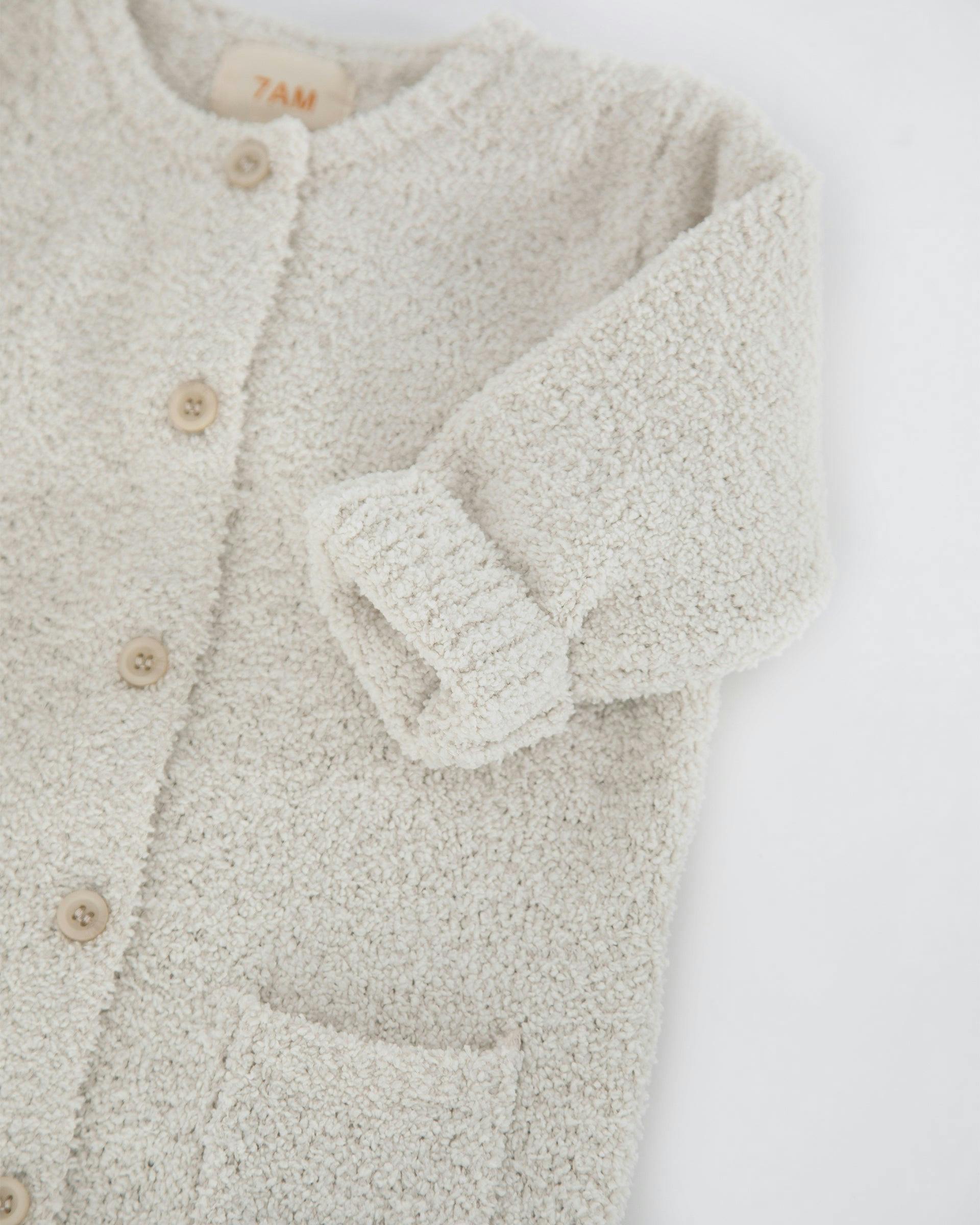 Long Sleeve Jumpsuit - Fuzzy