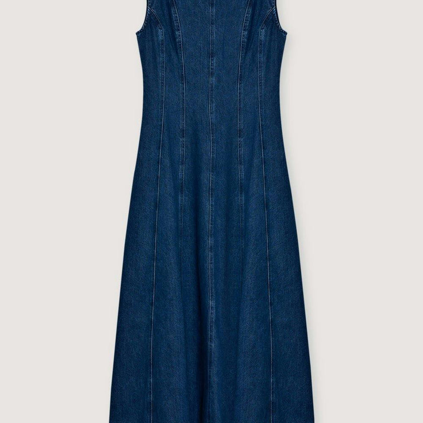 TNS Denim Woman Dress Indigo Denim