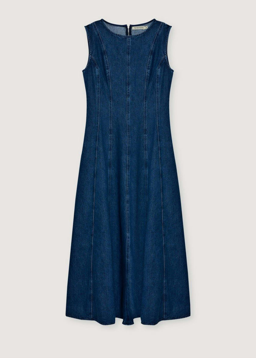 TNS Denim Woman Dress Indigo Denim