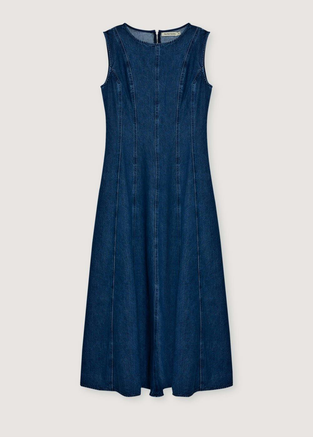 TNS Denim Woman Dress Indigo Denim