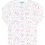 Pink Lone Star Toile Pajamas