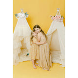 Ivory Ruffle Tulle Play Tent