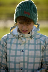 Fishtail Rain Jacket | Fern Plaid