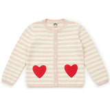 BONTON Madeleine Rose Heart Pocket Cardigan