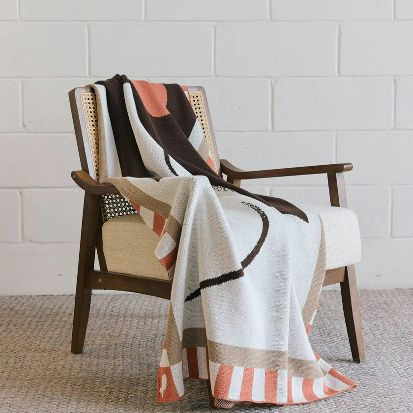 Lovebirds Knit Blanket