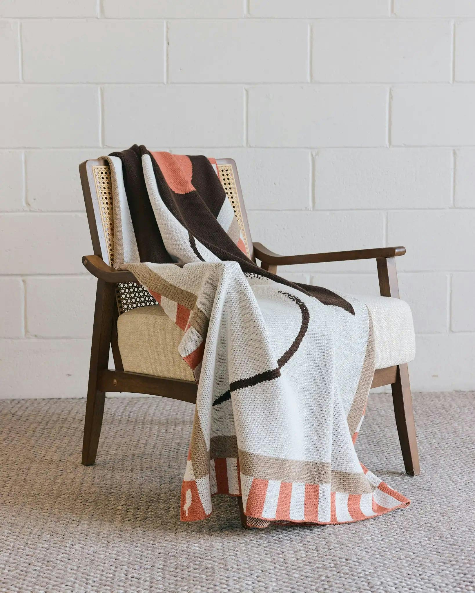 Lovebirds Knit Blanket