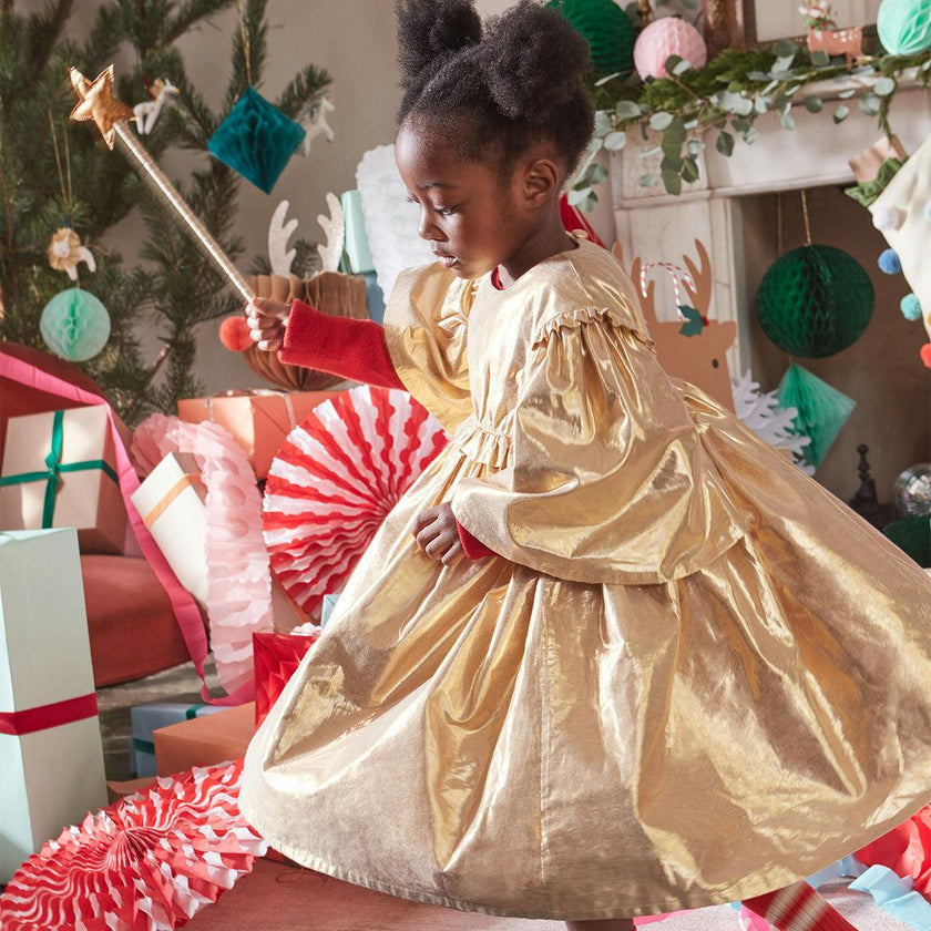 Gold Angel Dress Age 5-6
