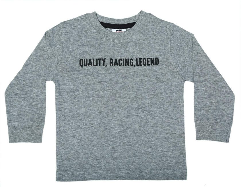 Kids Long Sleeve Shirt - Racing Legend