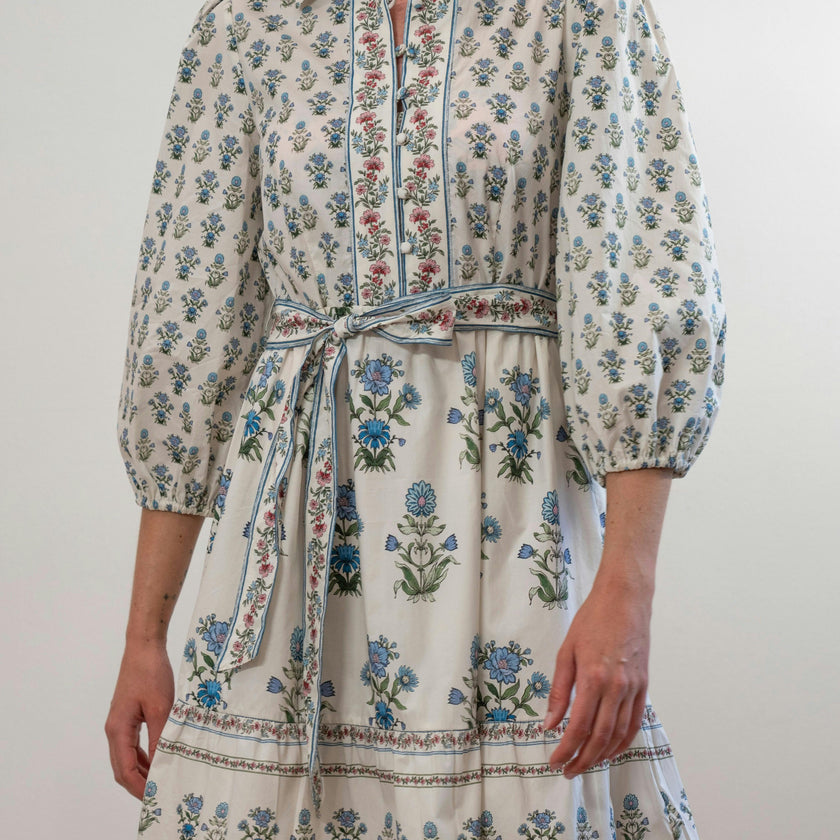 Halle Mini Dress in Party on Prairie