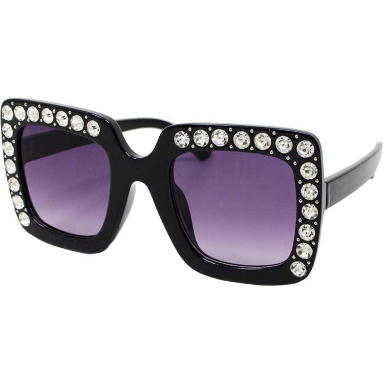 Kid's Square Crystal Sunglasses