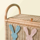 Handcrafted - Anais Toy Trunk - Rattan Wicker