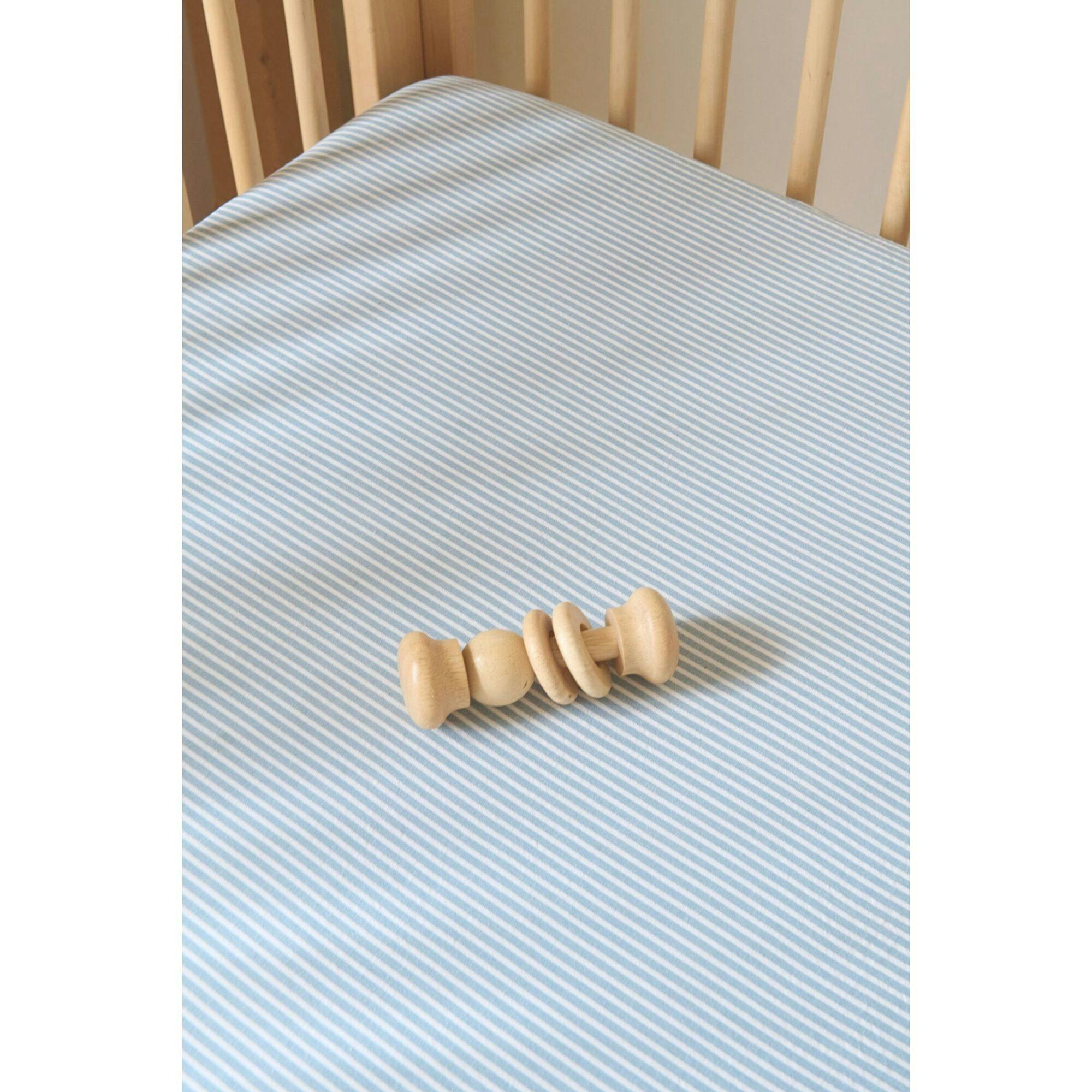 Seersucker Crib Sheet