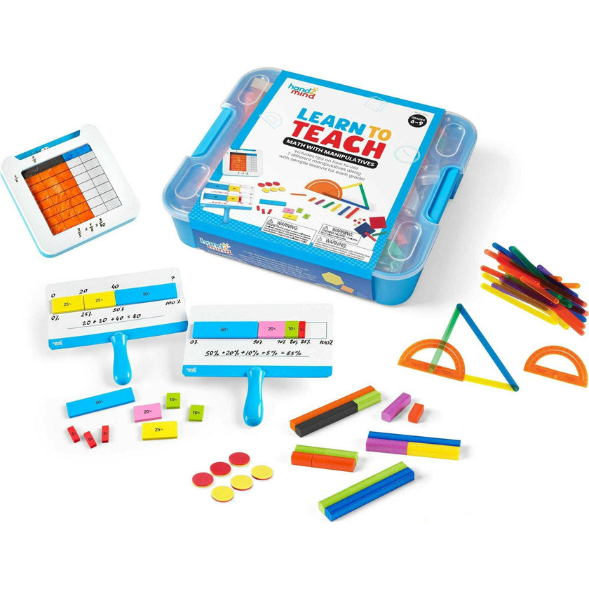 Learn to Teach Math with Manipulatives Grades 6-9