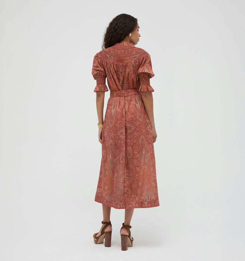 The Zinnia Maxi Dress -  Cypress Paisley