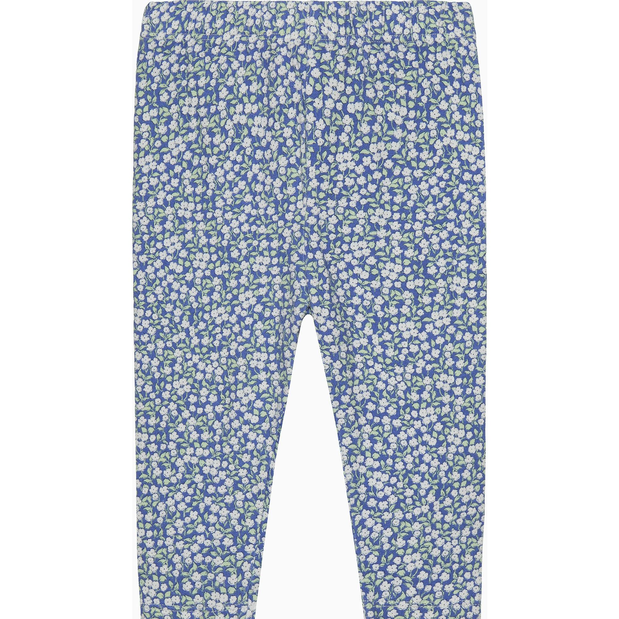 Baby Leggings in Blue Floral