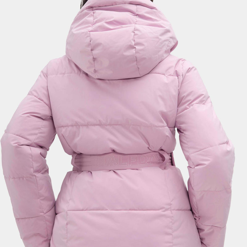Hedy Belted Puffer Amethyst