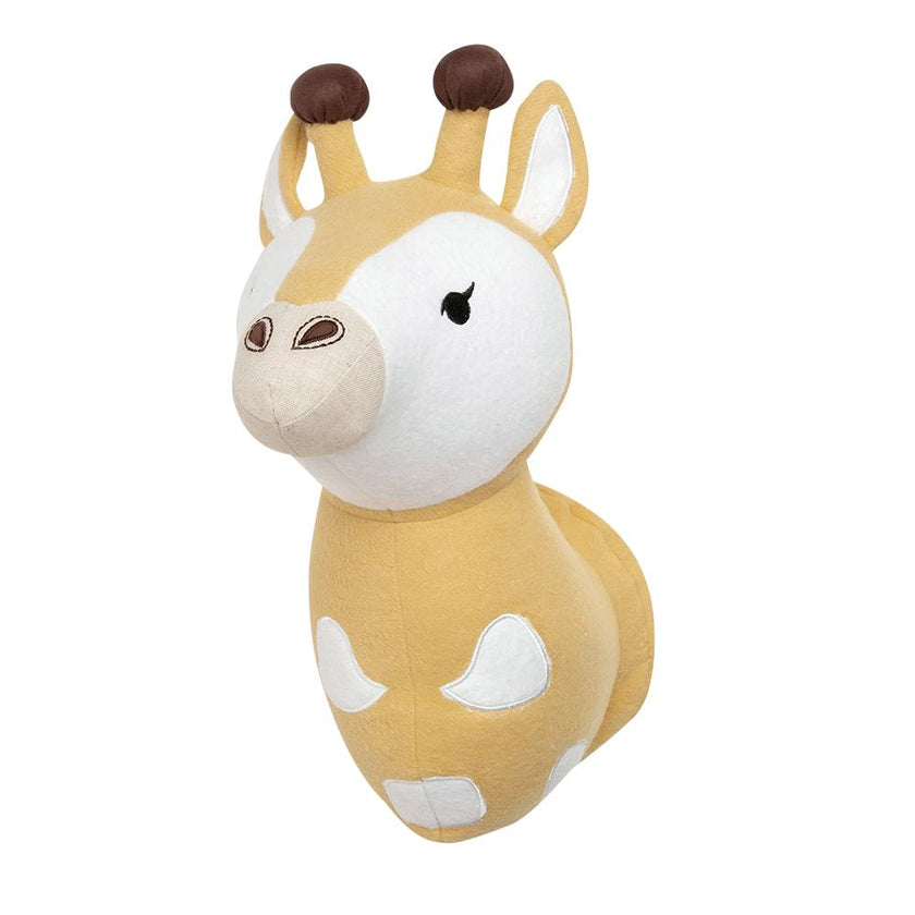 Kendi Giraffe Plush Head Wall Decor