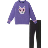 Kids Tunic Length Sweater W/Legging Set