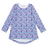 Berkeley Girls' Shirt Dress Blackberry Floral